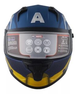 CASCO EDGE MARVEL CAPITAN AMERICA