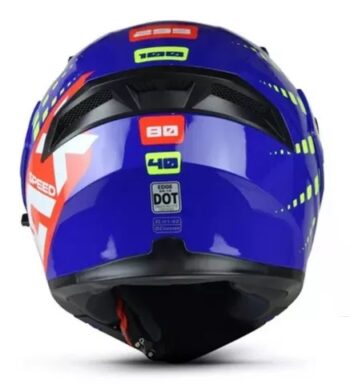 CASCO EDGE BOSS MAX AZUL - Image 4