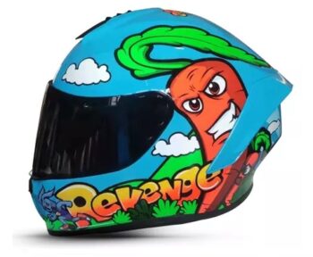 CASCO EDGE FRANKIE REVENGE AZUL - Image 2