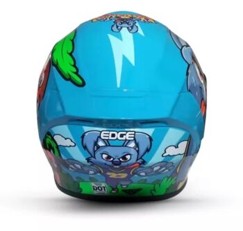 CASCO EDGE FRANKIE REVENGE AZUL - Image 3