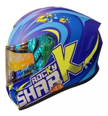 CASCO EDGE SHARK AMARILLO - Image 3