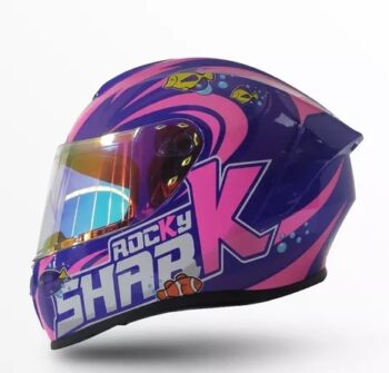 CASCO EDGE SHARK MORADO - Image 2