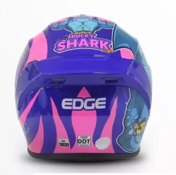 CASCO EDGE SHARK MORADO - Image 3
