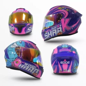 CASCO EDGE SHARK MORADO - Image 4