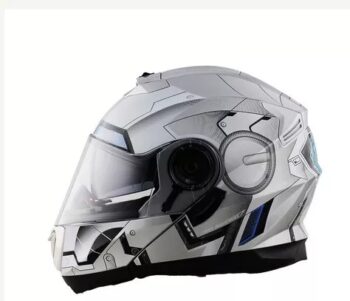 CASCO EDGE MARVEL IRON MAN SILVER - Image 2